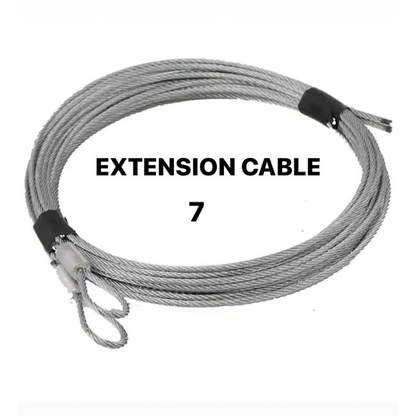 7 ft. High Extension Spring Cable Assembly - Garage and Sliding Door Hardware