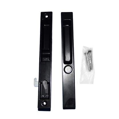 PGT 2500 Series Flush Mount Door Lock Handle with 6-5/8" Hole Spacing (with Nylon Bushing) (DL-433) - Garage and Sliding Door Hardware