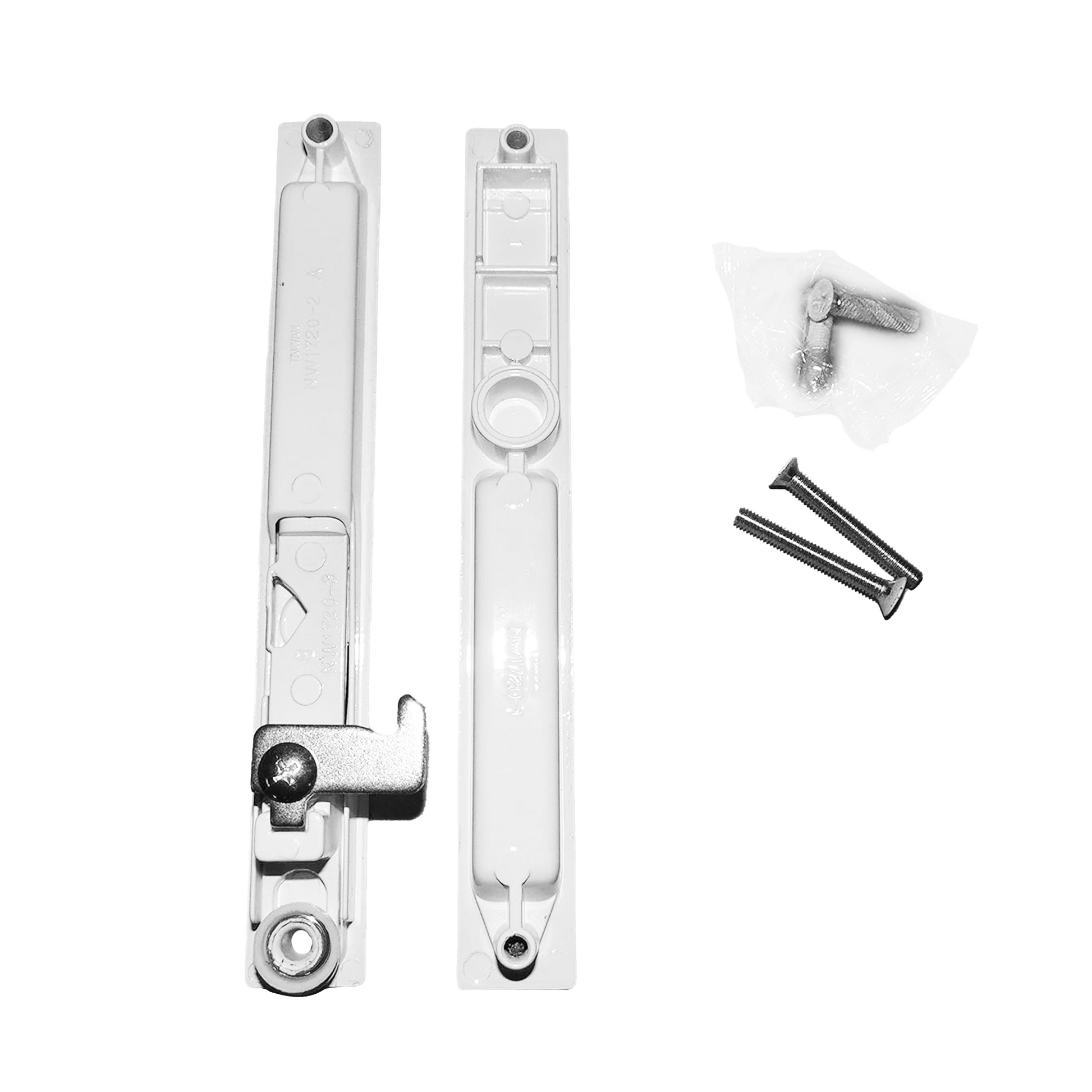 PGT 2500 Series Flush Mount Door Lock Handle with 6-5/8" Hole Spacing (with Nylon Bushing) (DL-433) - Garage and Sliding Door Hardware