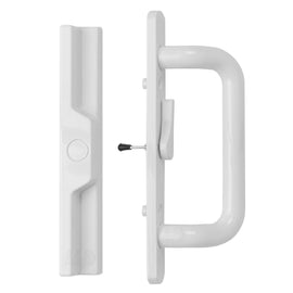 (DH-204-C-W) Windor Handle for Sliding Door - Center Latch, White