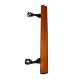 (DH-232) Wood Door Handle w/ 2 Screws Included, 6-5/8" Hole Space - Garage and Sliding Door Hardware