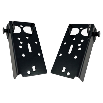 Black Series - Adjustable Bottom Bracket for Residential and Commercial Garage Doors - Garage and Sliding Door Hardware