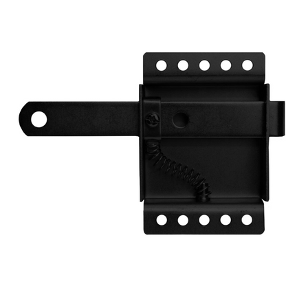 Black Series Garage Door Adjustable Slide Lock - Garage and Sliding Door Hardware