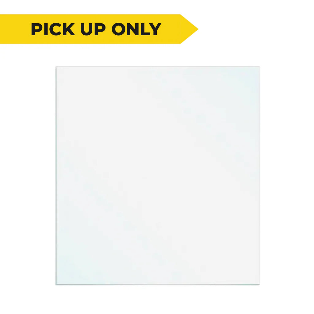 Tempered Clear Glass, 34x94 - 3/16" Thickness - Garage and Sliding Door Hardware