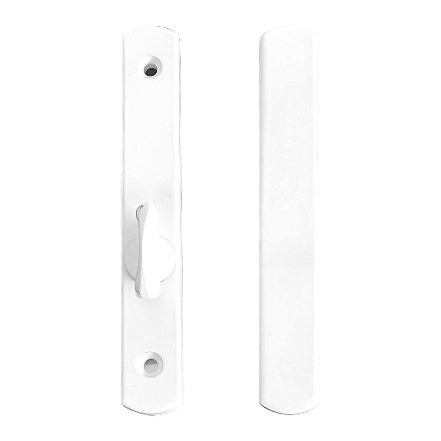 Sliding Door PGT Latch Interior Handle with Thumbturn - 4-1/2" Hole Spacing- DH-618 - Garage and Sliding Door Hardware