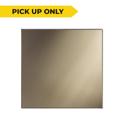 Tempered Bronze Glass, 34x76 - 3/16" Thickness (GB-3476)