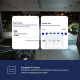 B4310 3/4 HP Belt Drive Opener with Battery Backup and myQ Connectivity