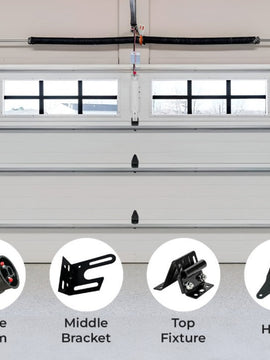 Black Series - Garage Door Steel Replacement Hinge #1