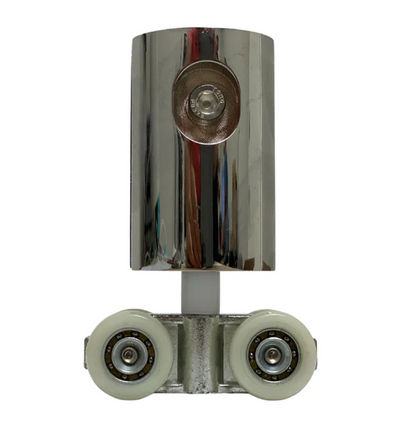 CRL Polished Chrome Hydroslide | Sliding Door Hanger Kit For Sliding Hanging Doors