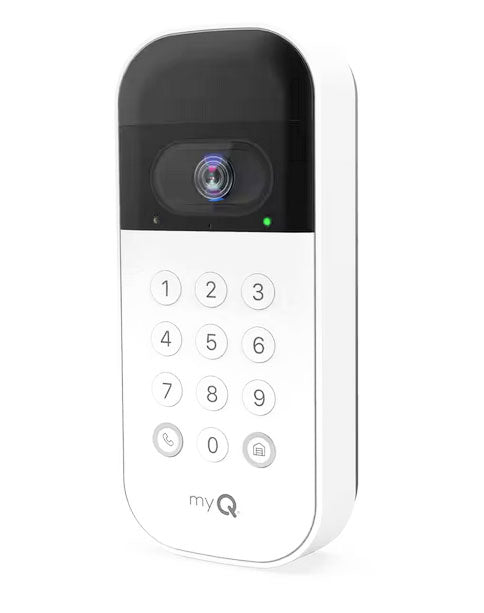 Chamberlain myQ Smart Wireless Garage Door Video Keypad - Garage and Sliding Door Hardware