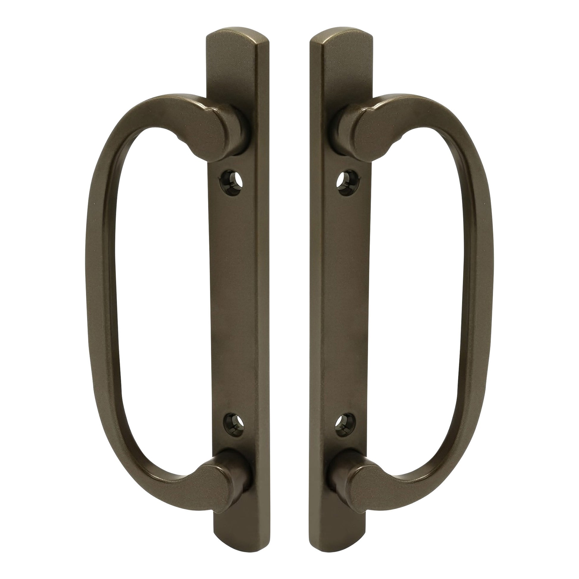 8.5" Legacy Sliding Patio Glass Door Dummy Handle Replacement Set | Sash Controls 2265 Handle Dummy Set | No Mortise, Fits 3-15/16" Screw Holes and 1-1/4" to 2-1/4" Door Thickness - No Latch - Garage and Sliding Door Hardware