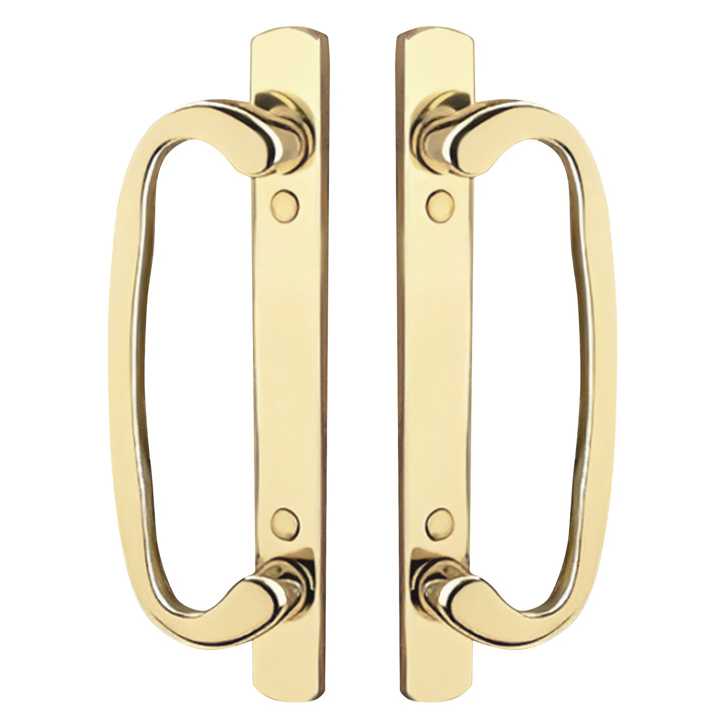 8.5" Legacy Sliding Patio Glass Door Dummy Handle Replacement Set | Sash Controls 2265 Handle Dummy Set | No Mortise, Fits 3-15/16" Screw Holes and 1-1/4" to 2-1/4" Door Thickness - No Latch - Garage and Sliding Door Hardware