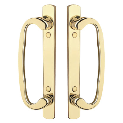 8.5" Legacy Sliding Patio Glass Door Dummy Handle Replacement Set | Sash Controls 2265 Handle Dummy Set | No Mortise, Fits 3-15/16" Screw Holes and 1-1/4" to 2-1/4" Door Thickness - No Latch - Garage and Sliding Door Hardware