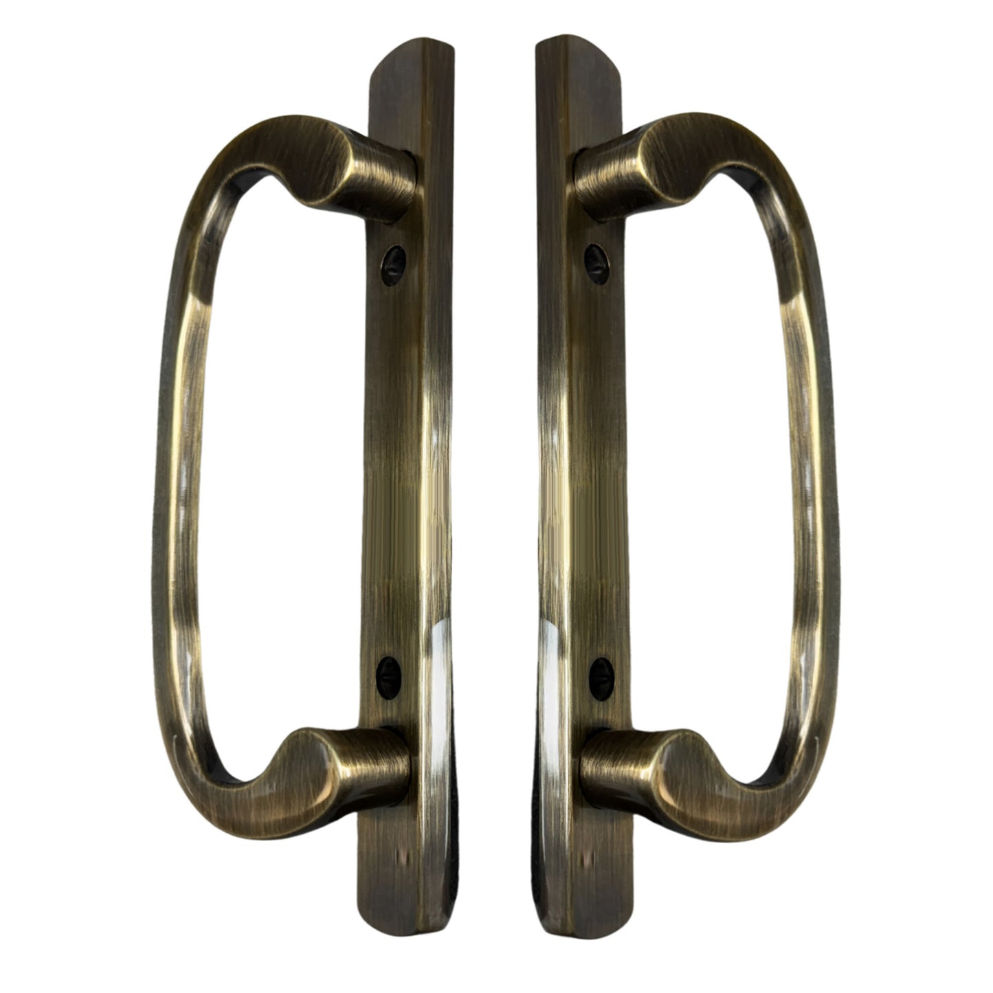 8.5" Legacy Sliding Patio Glass Door Dummy Handle Replacement Set | Sash Controls 2265 Handle Dummy Set | No Mortise, Fits 3-15/16" Screw Holes and 1-1/4" to 2-1/4" Door Thickness - No Latch - Garage and Sliding Door Hardware