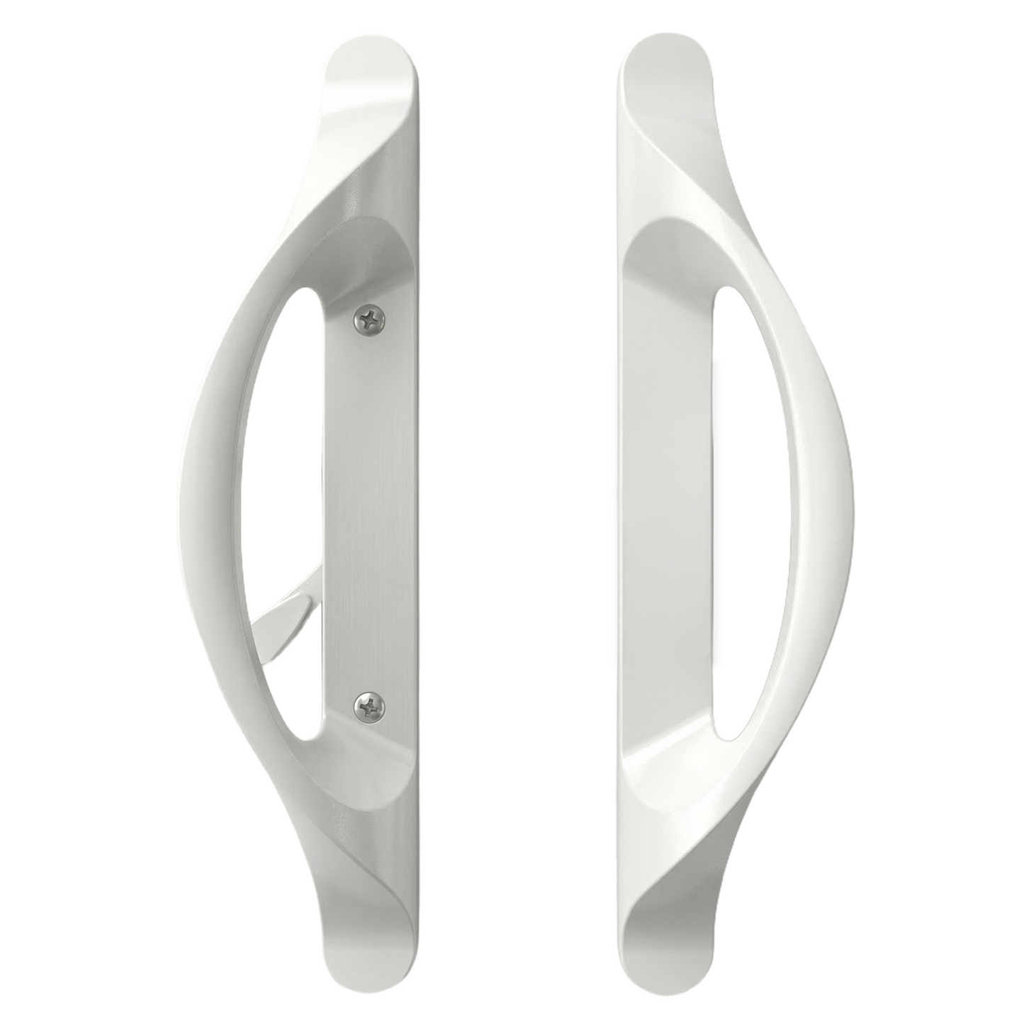 (DH-372) Amesbury Truth Handle Set for Doors, 3-15/16" Hole Space