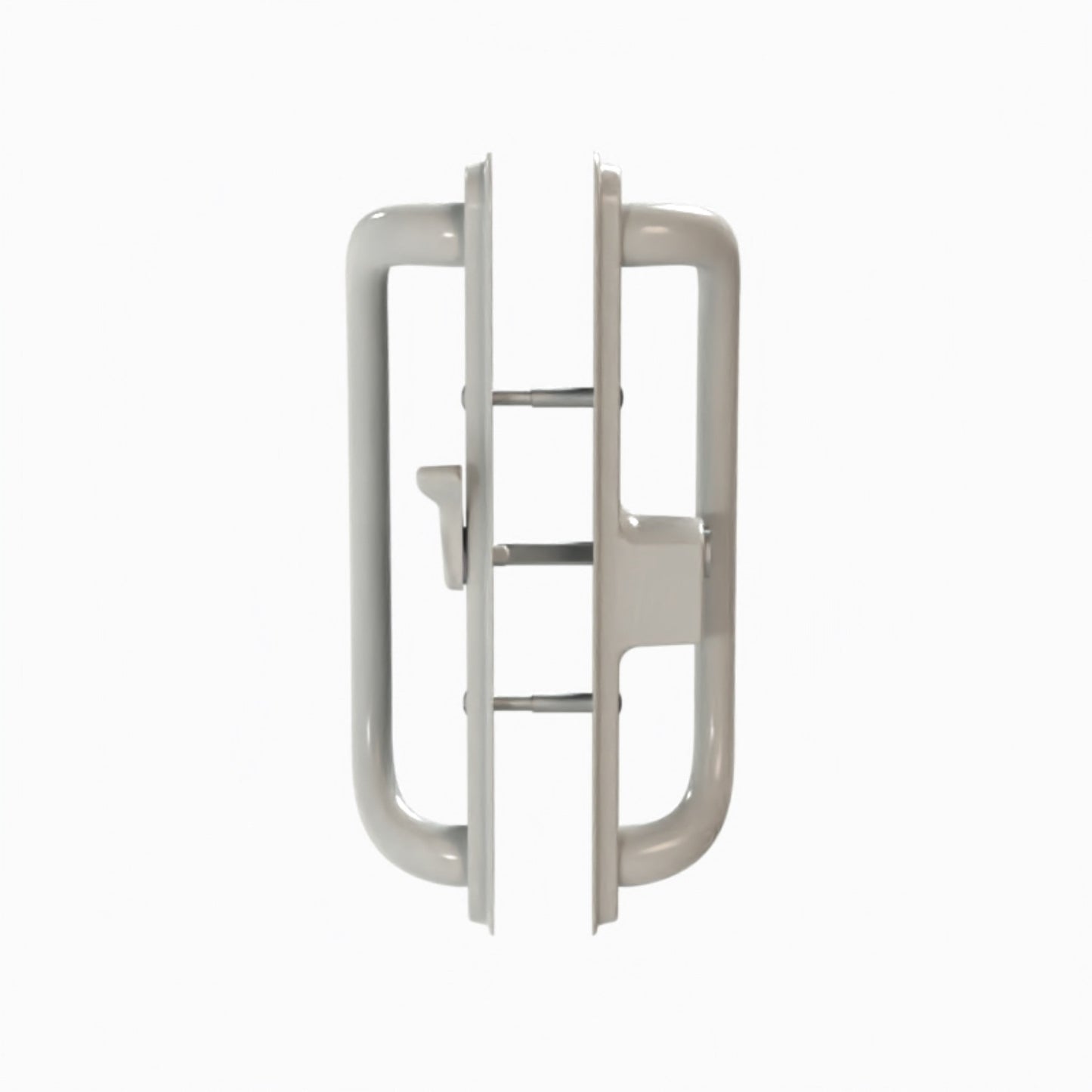 10" Olympus Sliding Patio Door Handle Set Replacement with Keys, 3-15/16" Hole Spacing, Fits 1-1/4" to 2-1/4" Door Thickness - Garage and Sliding Door Hardware