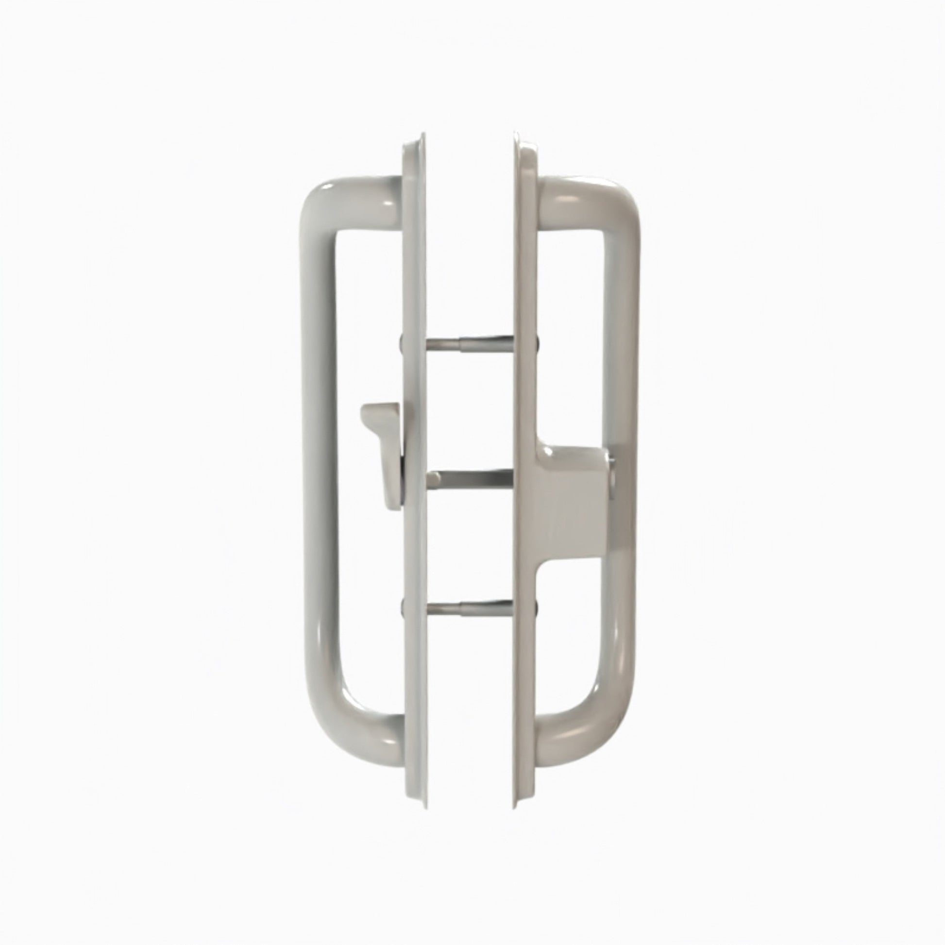 10" Olympus Sliding Patio Door Handle Set Replacement with Keys, 3-15/16" Hole Spacing, Fits 1-1/4" to 2-1/4" Door Thickness - Garage and Sliding Door Hardware