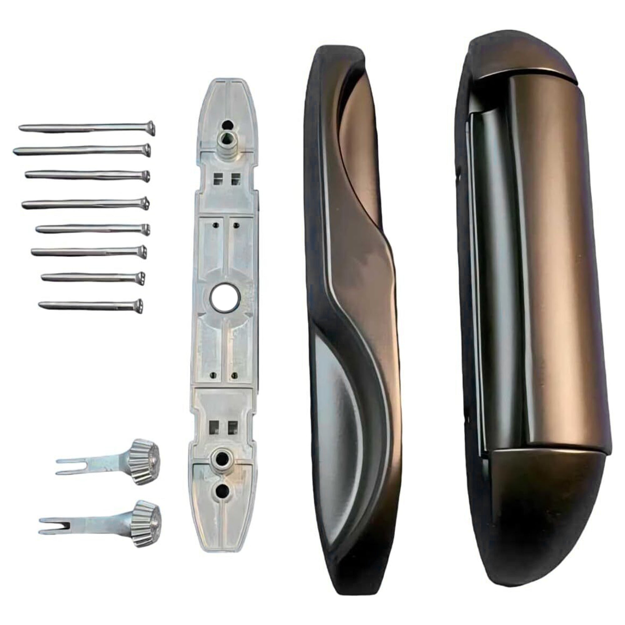 (DH-595-BRONZE) Interlock Intuition Sliding Door Handle Kit, BRONZE - Garage and Sliding Door Hardware