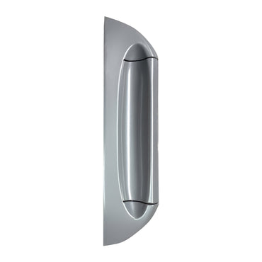 (DH-595-SILVER) Interlock Intuition Sliding Door Handle Kit, SILVER - Garage and Sliding Door Hardware