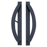 11" Sliding Patio Door Handle NON-KEYED - 3-15/16" Hole Spacing- DH-741 - Garage and Sliding Door Hardware