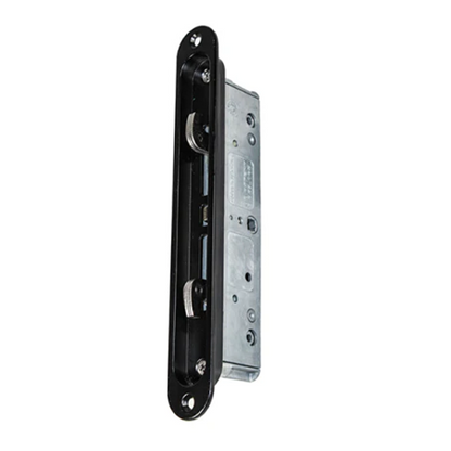 Interlock 2 Point Mortise Lock For Sliding Patio Door with Black Cover