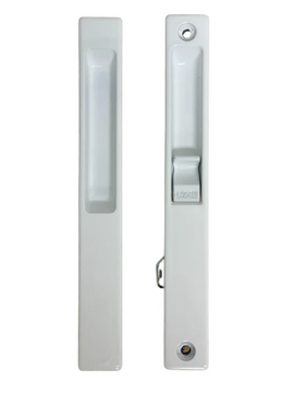 (DL-501) Flush Mount Single Lock Set for Sliding Doors, 6-5/8