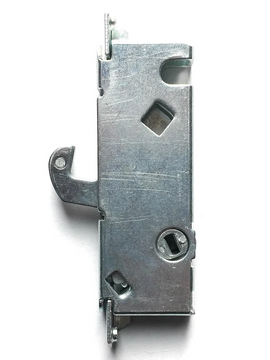 Sliding Patio Door Mortise Lock, 45 Degree Keyway, 3-11/16