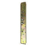 10" Sliding Patio Glass Door Dual Point Mortise Lock Replacement with Faceplate with 9-7/8" Hole Spacing -Locking Mechanism for CENTER Latch Hole