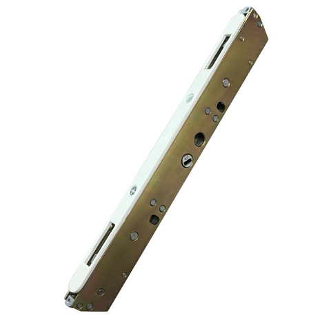 10" Dual Point Mortise Lock, 9-7/8" Hole Spacing, CENTER Latch Position