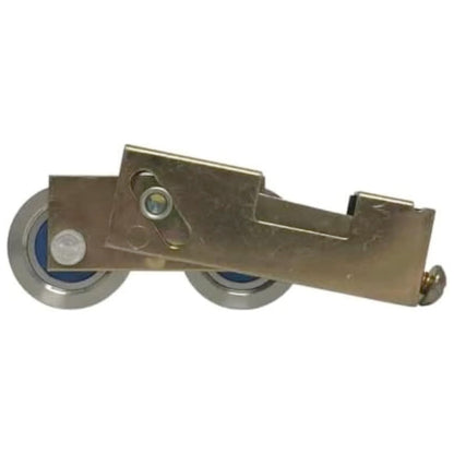 (DR-266) Zinc Tandem Roller for Sliding Glass Doors| 1 ¹/₄" Wheels