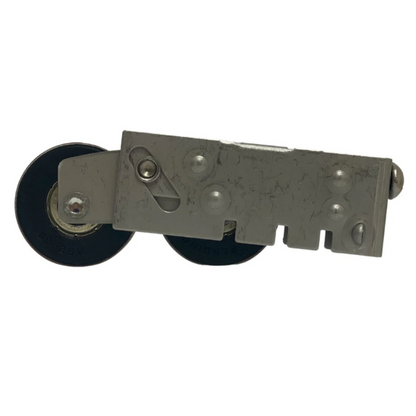 (DR-271) NuAir Tandem Roller for Sliding Glass Doors - 1-1/2" Wheel - STAINLESS STEEL - Garage and Sliding Door Hardware