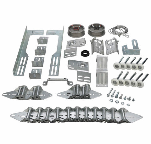 Garage Door Hardware Installation Kit for 8' by 7' Doors