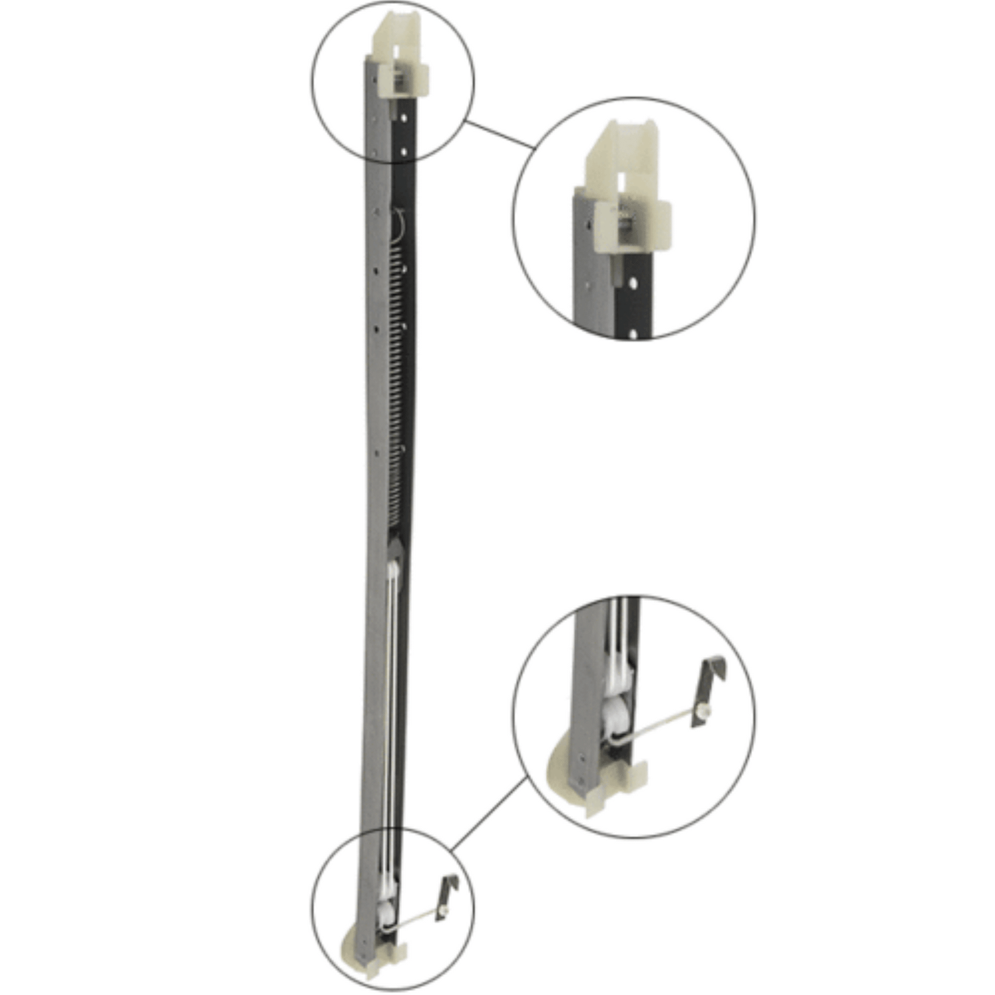 Window Balance - 33DS 55L F - Channel Block & Tackle for Non-Tilt Windows - Garage and Sliding Door Hardware