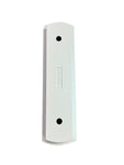 WHITE Recessed Plate INTERIOR Pull Handle for Sliding Door (DH-713-WHITE)