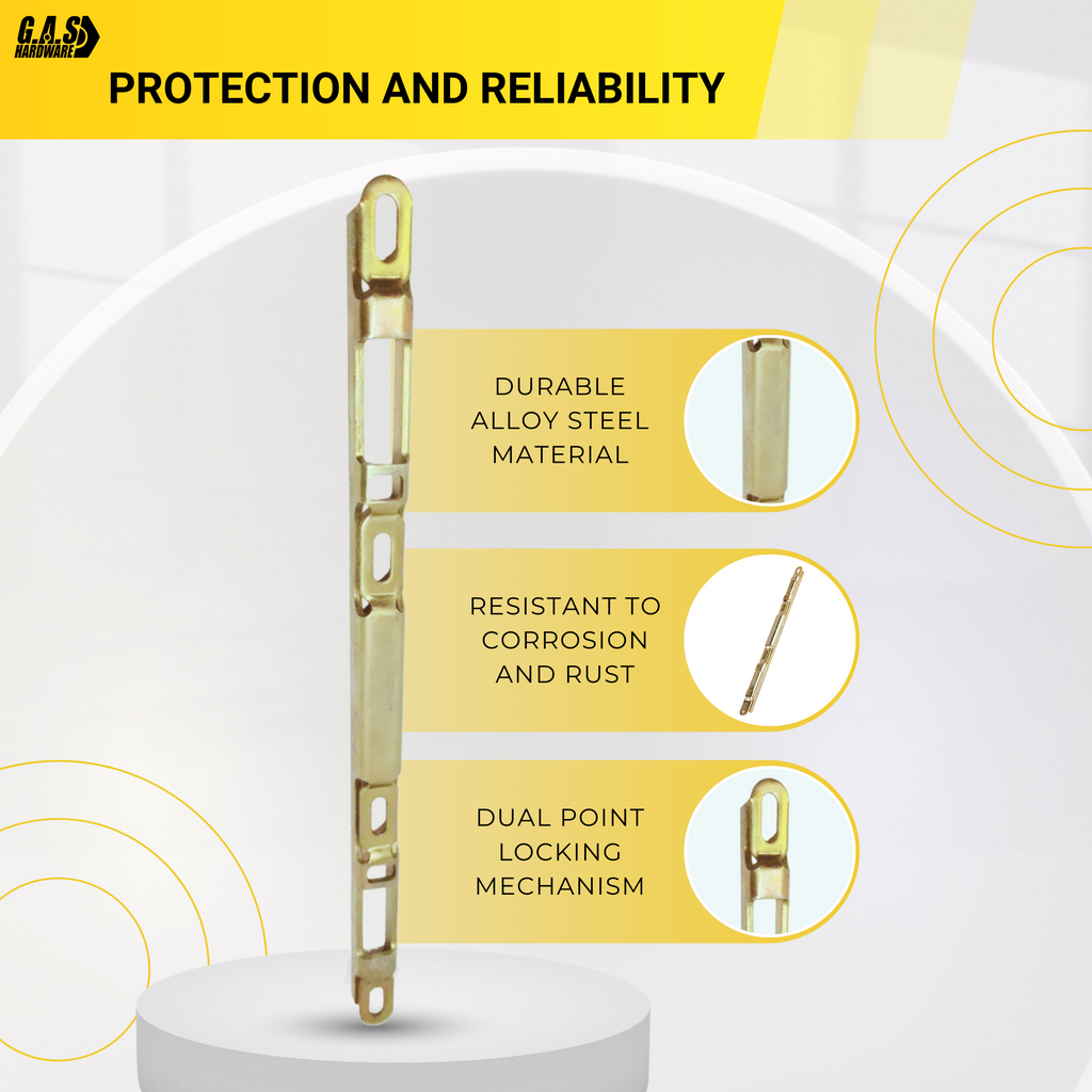 Sliding Glass Door Multi-Point Keeper for 2 Point Mortise Lock | Keeper ...