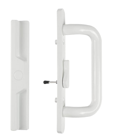 (DH-204-W) Windor Handle for Sliding Door - Offset Latch, White