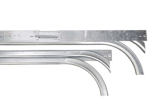 Low Headroom Garage Door Track Replacement Set- LOCAL PICK UP ONLY - Garage and Sliding Door Hardware