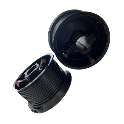 Black Series - Cable Drums for Garage Doors up to 12' Door, Large Lift - Garage and Sliding Door Hardware