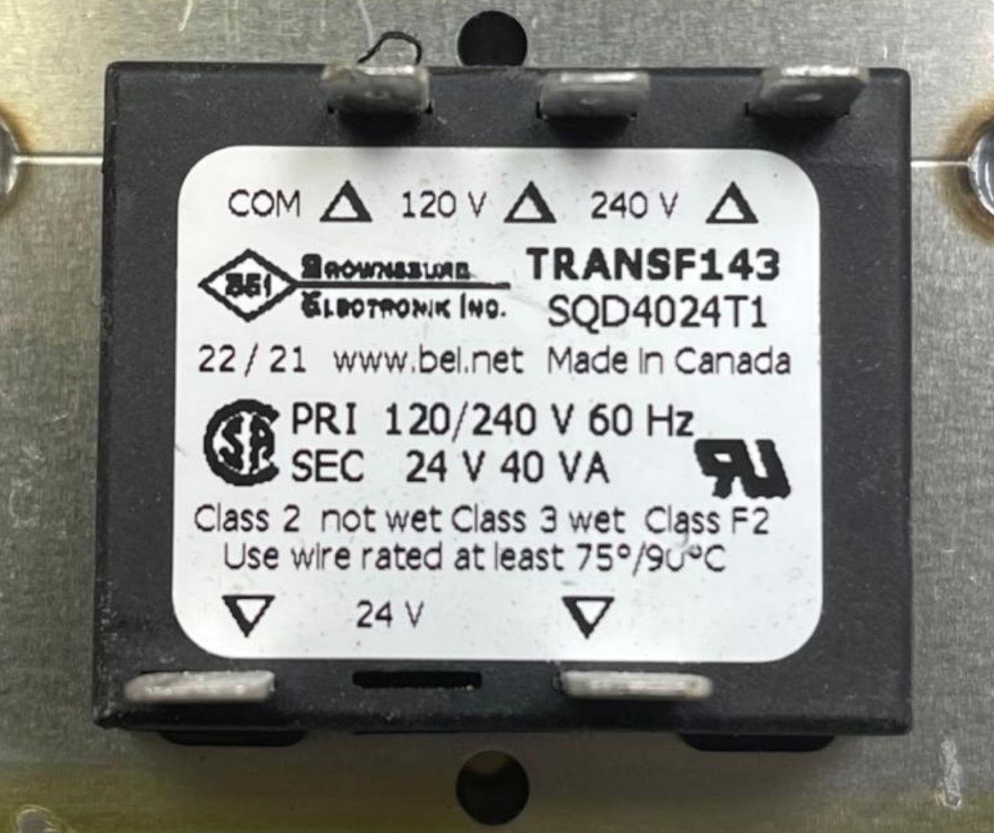 Manaras Opera Garage Door Transformer 120/240-24V 40VA | Transformer Replacement for Garage Door Operation | Fix and Repair Garage Doors - Garage and Sliding Door Hardware