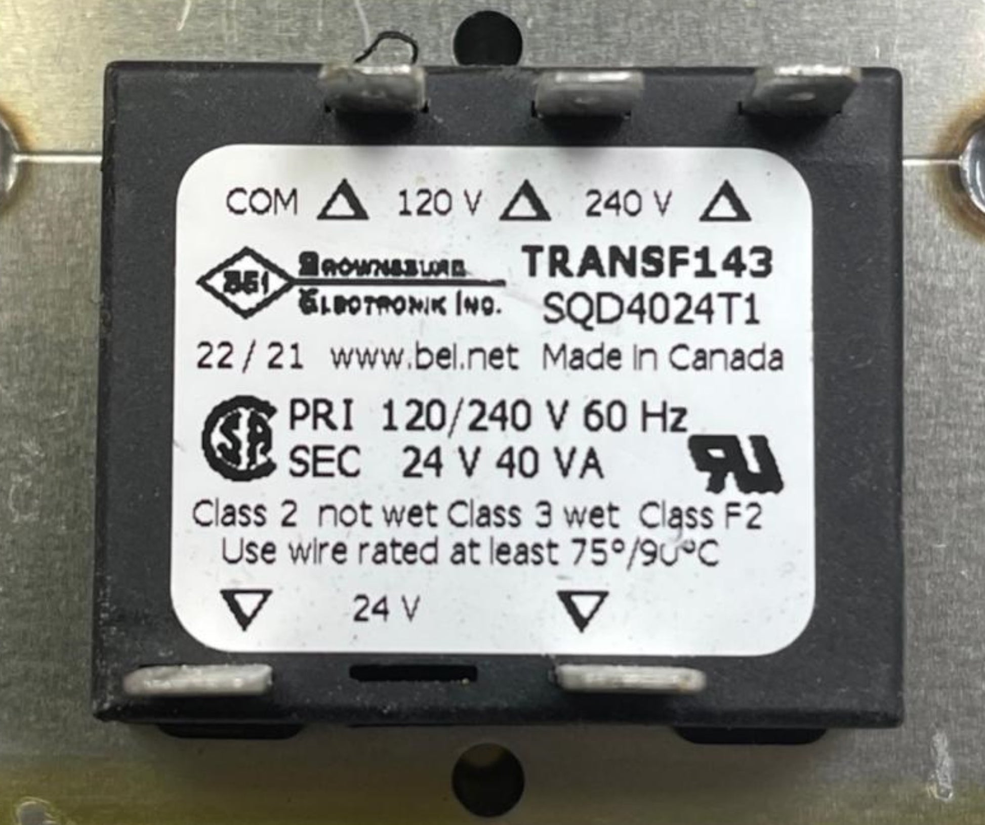 Manaras Opera Garage Door Transformer 120/240-24V 40VA | Transformer Replacement for Garage Door Operation | Fix and Repair Garage Doors - Garage and Sliding Door Hardware