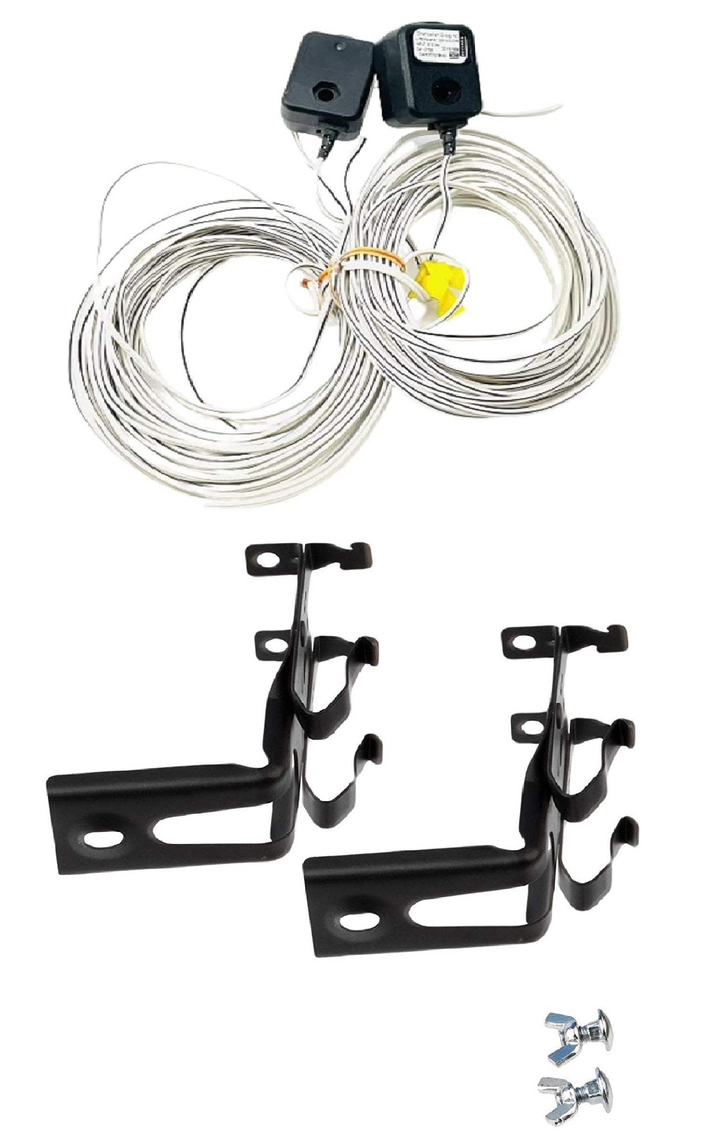 Garage Door LiftMaster 041-0136 / 41A5034 Safety Sensor Replacement Kit | Garage Replacement Parts Hardware Repair | Liftmaster Chamberlain Sears Garage Sensor Replacement - Garage and Sliding Door Hardware