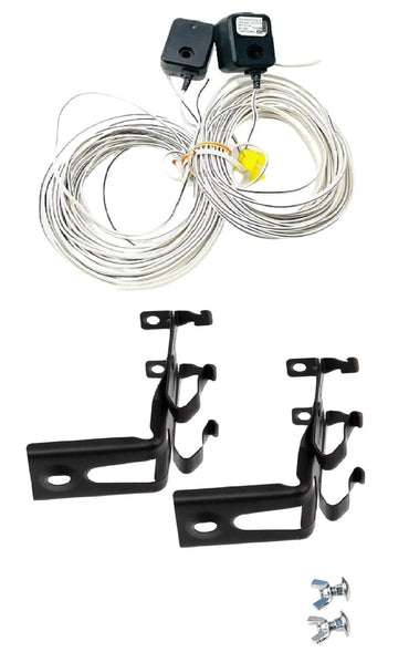 Garage Door LiftMaster 041-0136 / 41A5034 Safety Sensor Replacement Kit | Garage Replacement Parts Hardware Repair | Liftmaster Chamberlain Sears Garage Sensor Replacement - Garage and Sliding Door Hardware