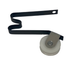 "M" Shaped Style Screen Door Roller with Nylon or Steel Wheel | Roller Replacement for Sliding Patio Screen Door Repair (SR-301) (2 Pack)
