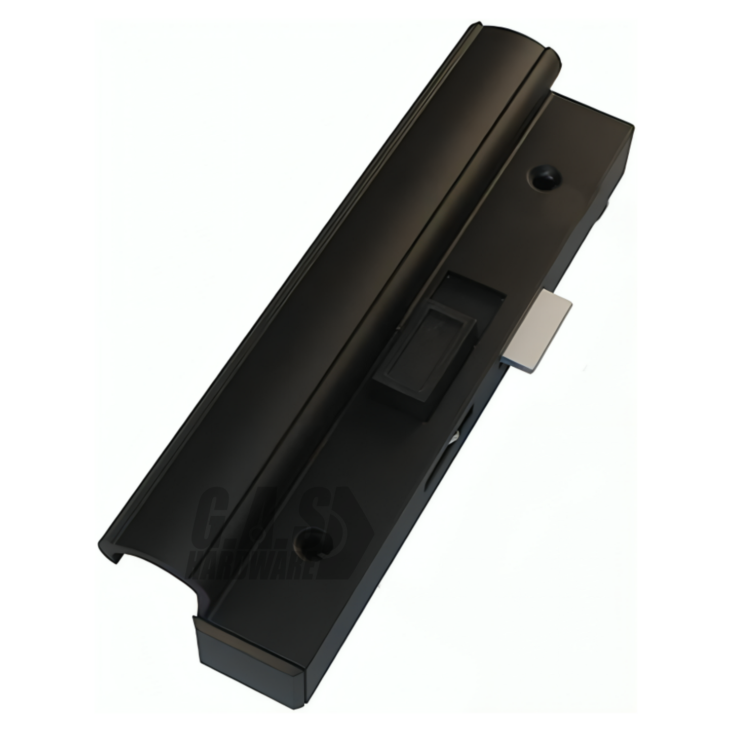 Sliding Patio Glass Door Black Handle Set Replacement - Interior and Exterior Pull Handles with Screws - Garage and Sliding Door Hardware