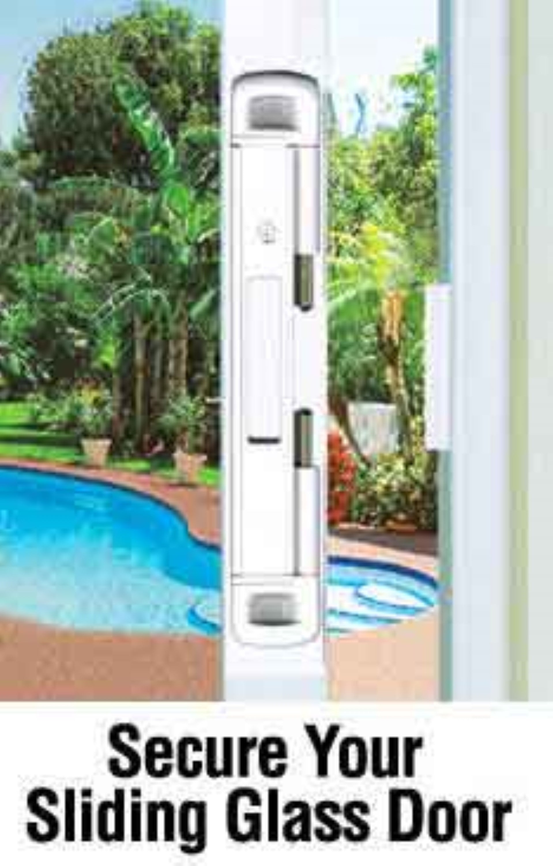 CAL - Double Bolt Lock - Sliding Glass Door Lock - Garage and Sliding Door Hardware