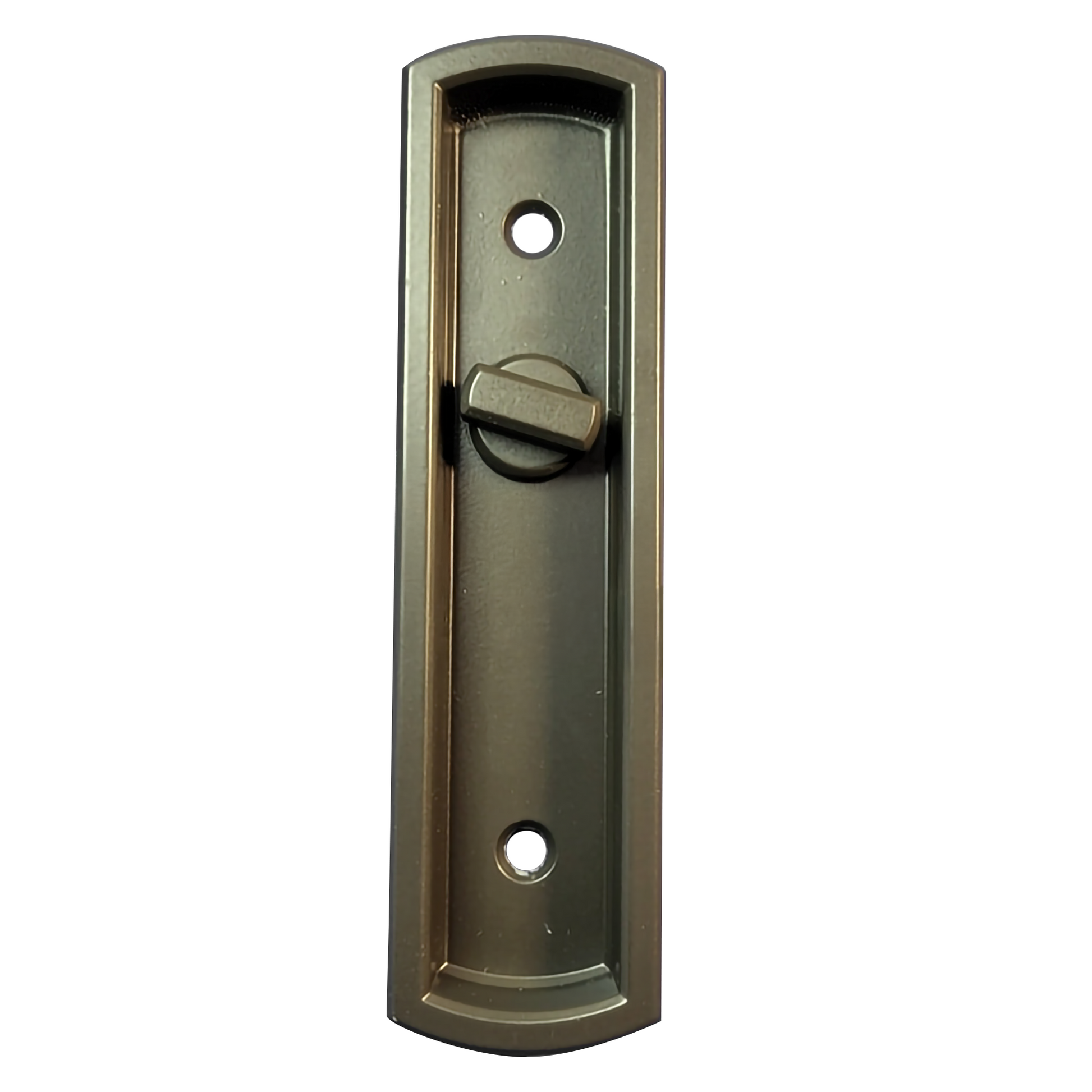 PGT Sliding Door INTERIOR recessed Door Handle Lock with Thumbturn Latch (DL-16-712) - Garage and Sliding Door Hardware