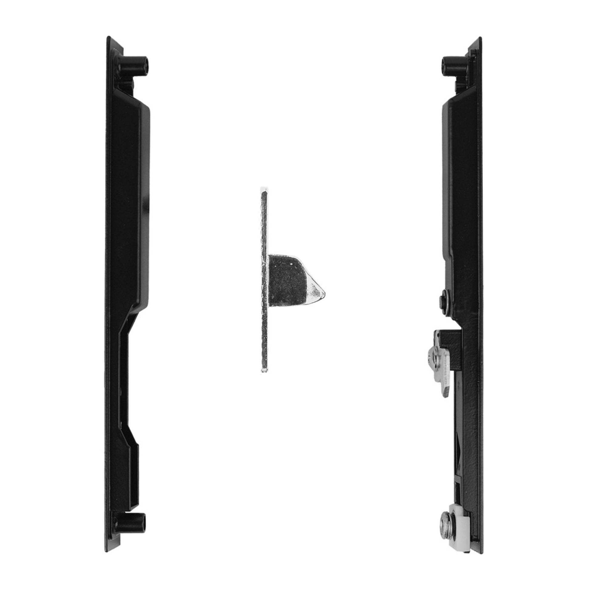(DL-503) Pan-Am Flush Mount Lock Set for Sliding Doors, 6-5/8" Hole Space - Garage and Sliding Door Hardware