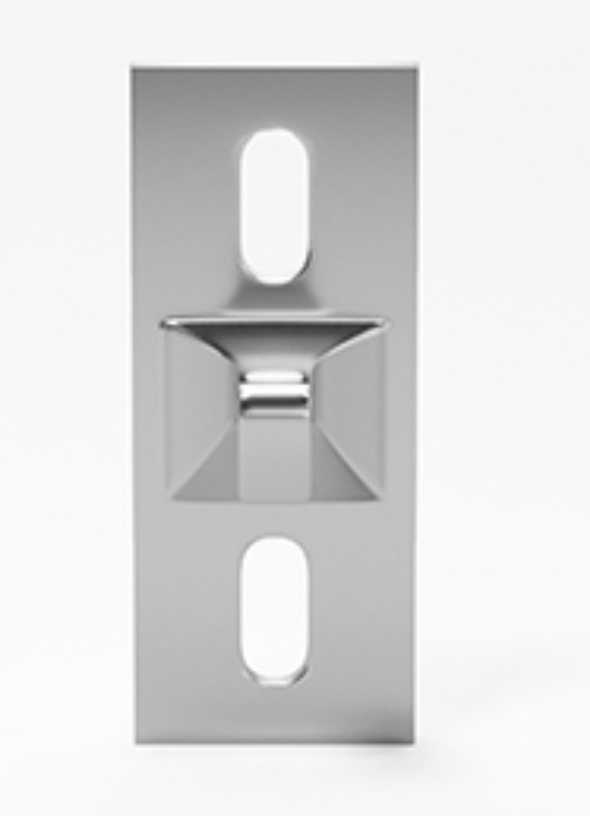 Miller Sliding Glass & Screen Door Keepers | 1-1/8" Hole Spacing Center | Fix and Repair Patio Door Keeper - Chrome - Garage and Sliding Door Hardware