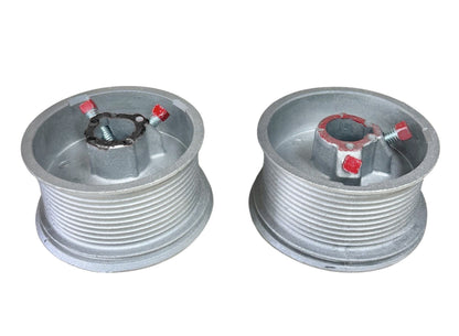 Overhead Garage Door Cable Drums Replacement for up to 12' High Door, Standard Lift, Pair (Left and Right) - Garage and Sliding Door Hardware