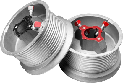 Overhead Garage Door Cable Drums Replacement for up to 12' High Door, Standard Lift, Pair (Left and Right) - Garage and Sliding Door Hardware
